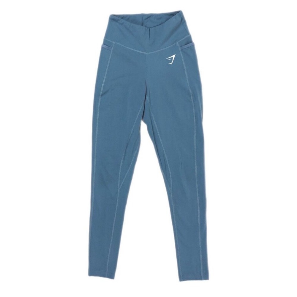 Gymshark blue pocket leggings - XS